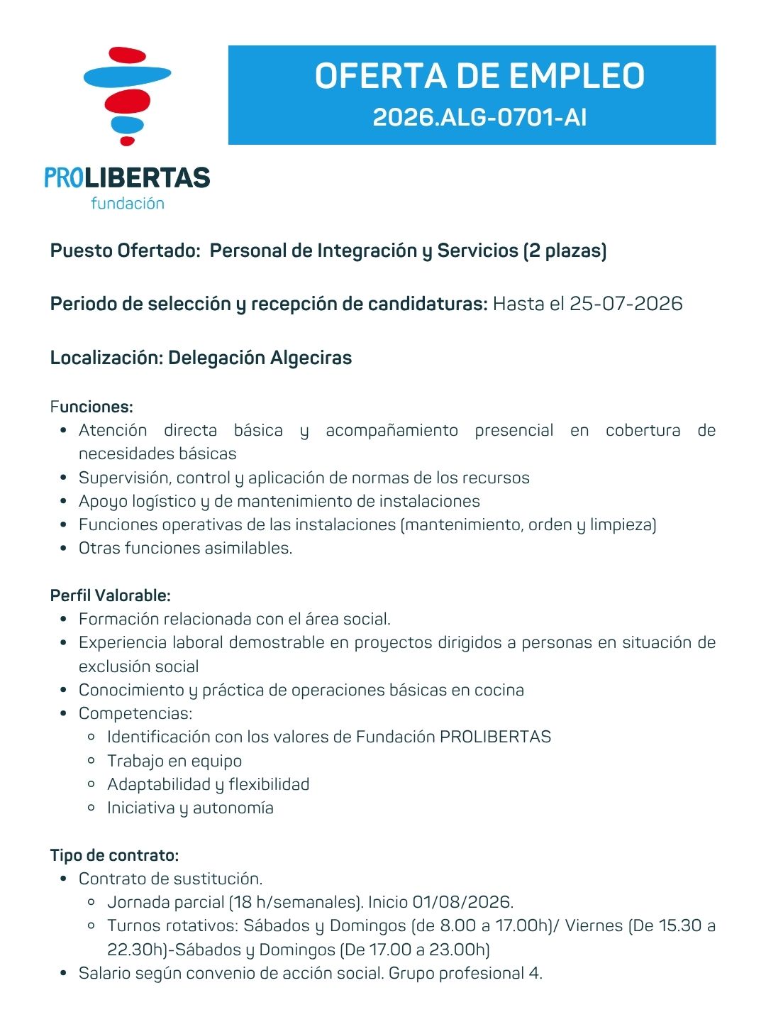 2026.ALG-0701-AI OFERTA DE EMPLEO